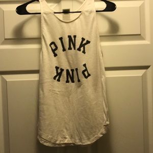 🌸VS Pink Cream Tank Top🌸